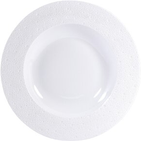 Bernardaud Ecume white Dinner plates