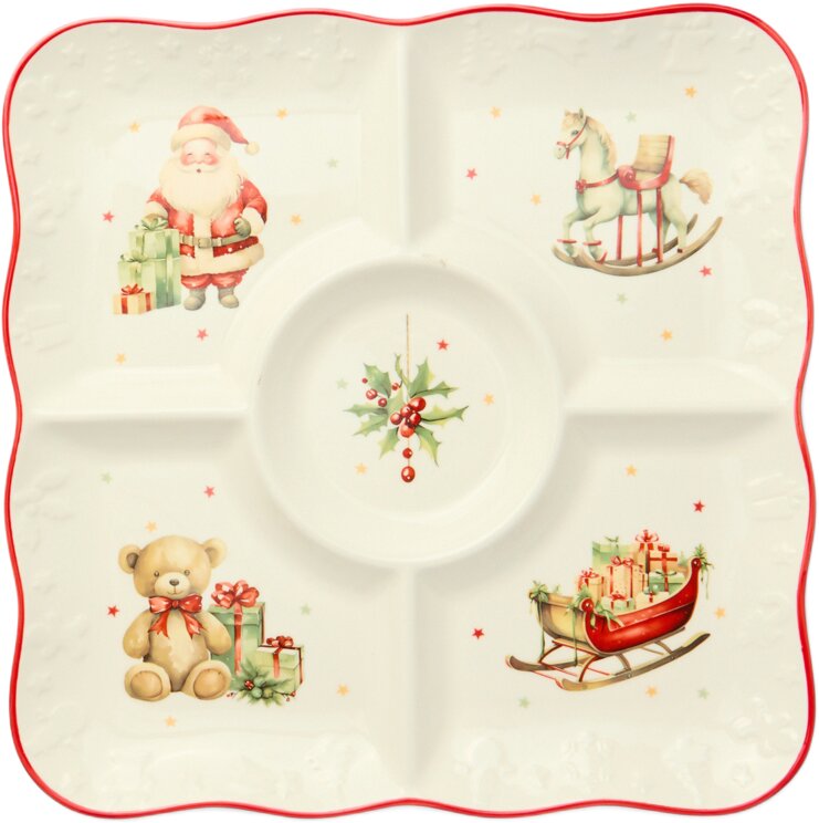 Coincasa 6803371 Bölməli boşqab