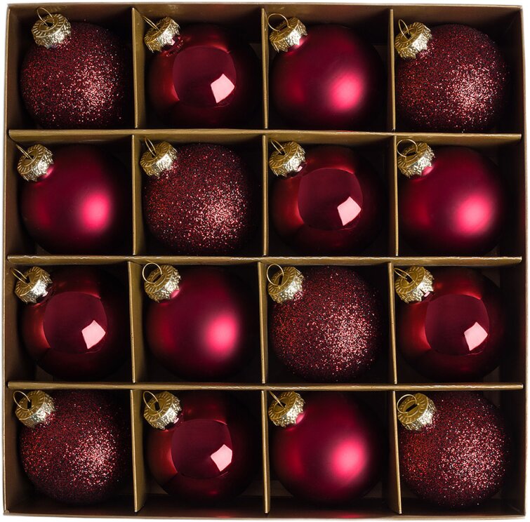 Coincasa 6803479 Şam ağacı oyuncağı, 16 ədəd