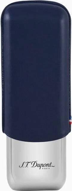 Dupont 183014 BLUE DOUBLE CIGAR CASE