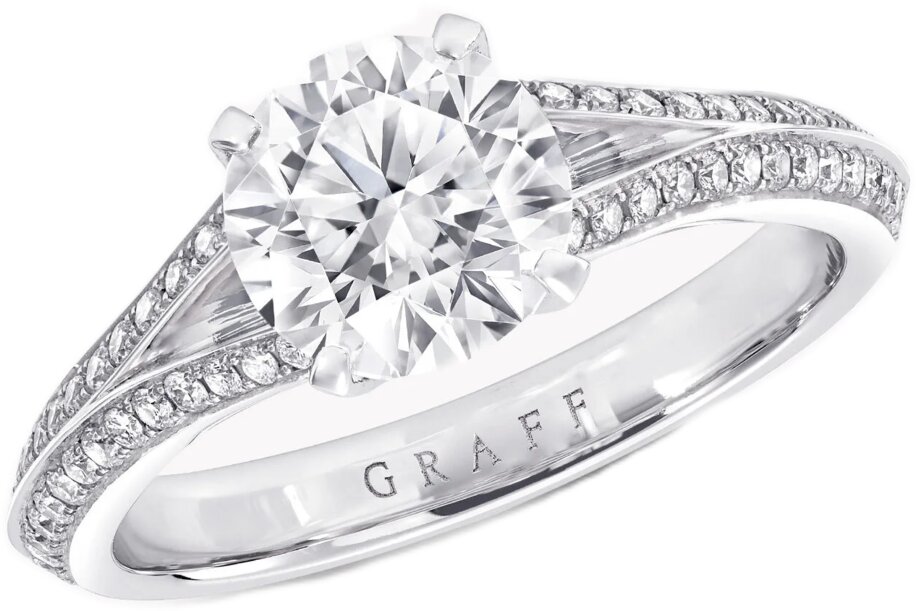 Graff RGR341-050 Üzük, 0.50 ct, F/VS1