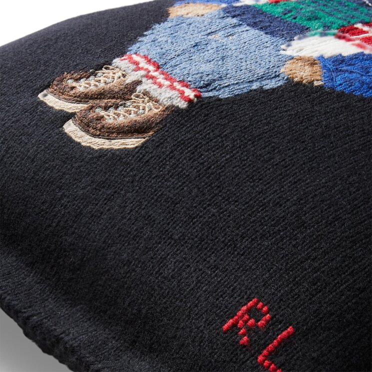 Ralph Lauren Home 650684789001 RL Bear 20x20 ölçülü dekorativ yastıq