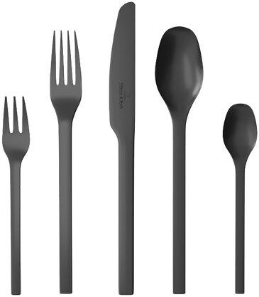 Villeroy & boch Manufacture rock Flatware sets