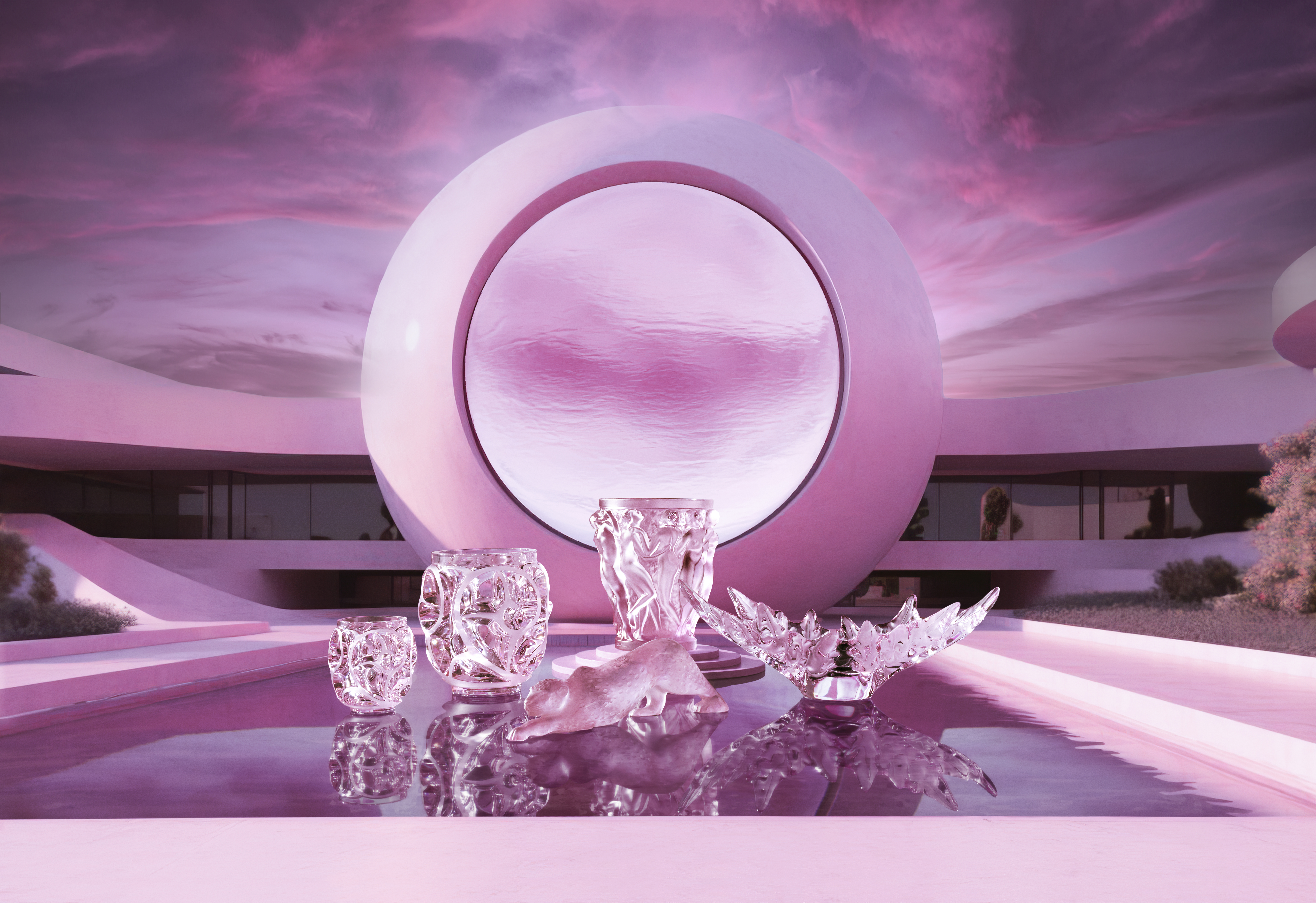 Futurism and Antiquity in Lalique's New Iconics Rose Nebula Collection